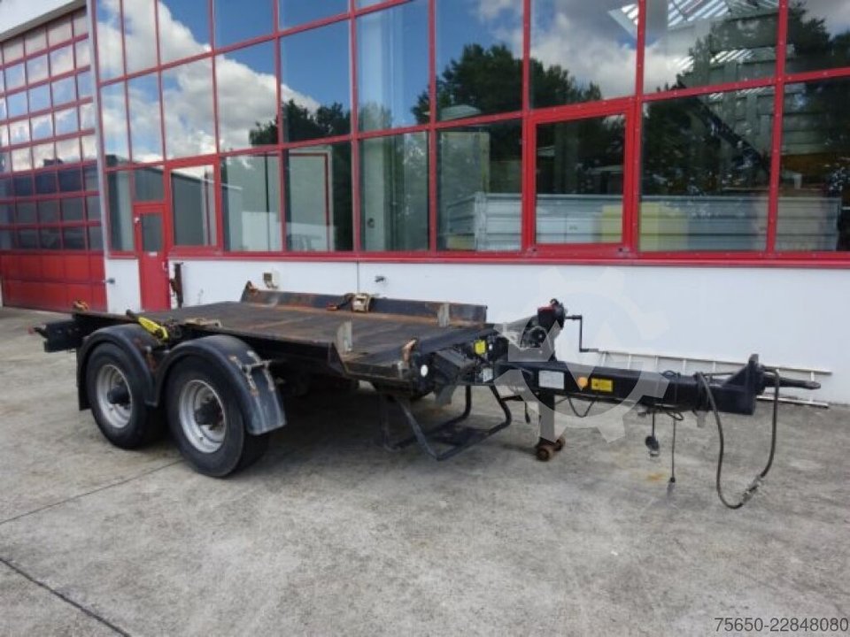 Hüffermann HTM 1335 LT  13,5 t Tandem- Absetztmulden Anhänger