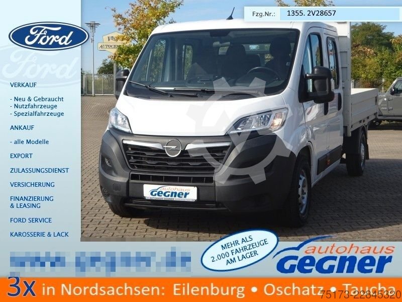 OPEL Movano Doka Pritsche L3H1 2WD VA verstärkt AHK