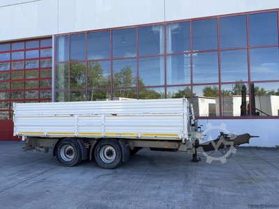  18 t  18 t Tandemkipper- Tieflader, Aufsatzbordwände