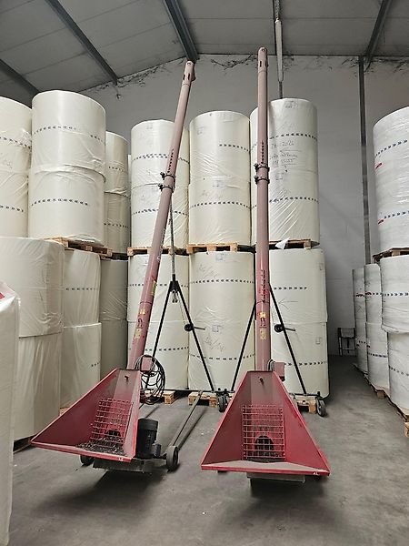 MD POM 2 x Überladeschnecken mit 2 x Großen Zusatz Trichter