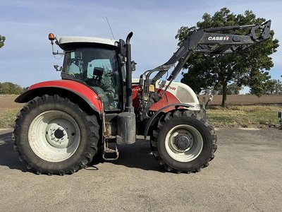 Steyr CVT 6160 ET Profi, inkl. Frontlader Stoll LRX1130