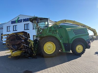 John Deere 8400 i 4x4 *Incl Kemper 460 StalkBuster*