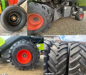 Mehrere Komplettradsätze neu und gebraucht / Continental, Mitas, Trelleborg, Michelin