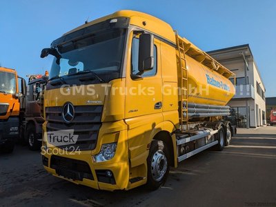 LKW mit Tankaufbau MERCEDES-BENZ Actros 2548 / Spitzer 31qm Silo Food Getreide gebraucht
