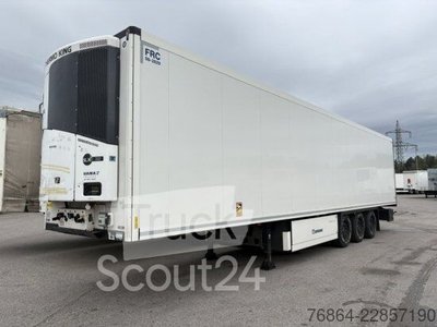 Tieflader-Sattelauflieger KRONE KüHLAUFLIEGER, TK SLXI 300, LIFTACHSE, DOPPELSTOCK, BLUMENBREITE gebraucht