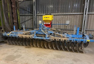 Lemken Rubin 9/500 KU Dreipunktmaschine, Kurzscheibenegge