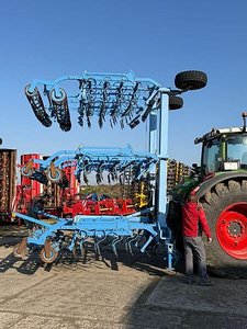 Lemken Korund 8 / 900, Ausstellungsmaschine Gammazinken & Marathonzinken
