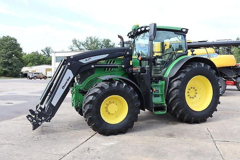 John Deere 6195R.FRONTLADER.GPS