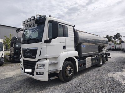 Milchtanker MAN TGS 26.470 Milchtankwagen Euro 6D 6x2 17000 l A... gebraucht