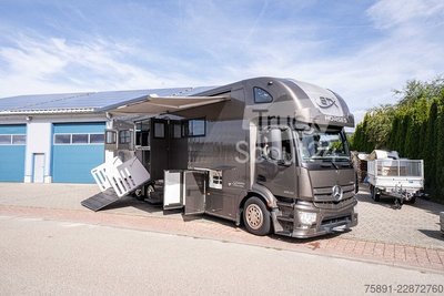 Viehtransporter LKW Mercedes Actros Pferdetransporter 400PS 6 Pferde gebraucht