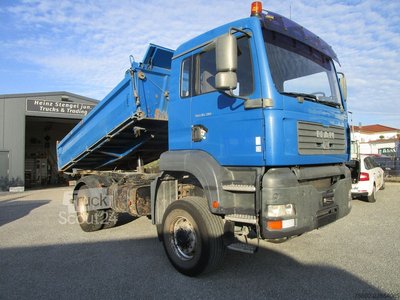 Kipper LKW MAN TGA 18.310 BB 4x4 Allrad *Meiller+8-Gang+AHK* gebraucht