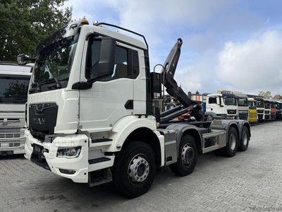 Kipper LKW MAN TGS 35.470 8X4 BB Haken Multilift gebraucht