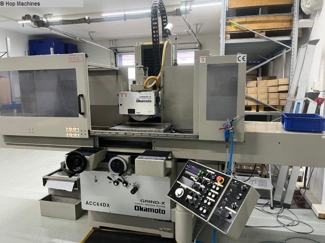 Flat belt grinding machines OKAMOTO ACC64DX