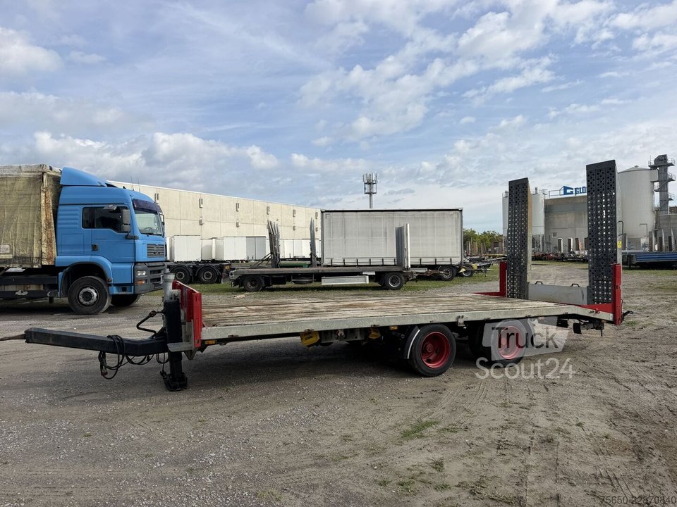 Tieflader Anhänger  TTH 14  14 t Tandemtieflader gebraucht