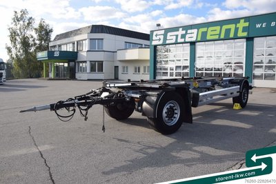 Anhänger-Wechselfahrgestell SCHMITZ CARGOBULL Lafette AWF 18 BDF Wechselrahmen TÜV 03/2027 gebraucht