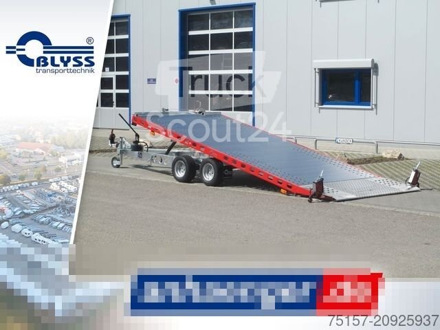 Autotransporter Anhänger BLYSS Merkur Autotransporter  460x200cm 3000kgGG neu