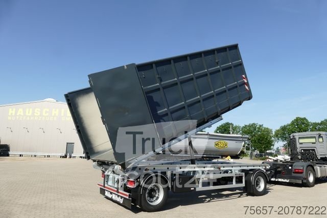 Abrollanhänger MÜLLER-MITTELTAL Neuer 18 to. Kippbarer Container Anhänger neu