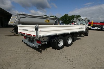 Tieflader Anhänger MÜLLER-MITTELTAL 11,9 to Tandemkippanh. mit Agra vorbereitung neu