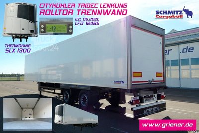 Kühlauflieger SCHMITZ CARGOBULL SKO 18/ LZG CITY / TRIDEC / SLX i 300 / ROLLTOR gebraucht