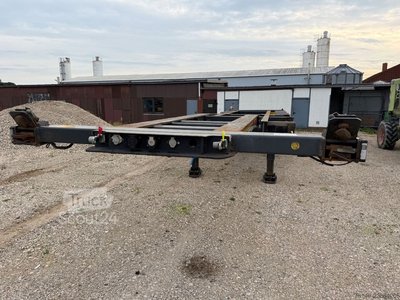 Auflieger-Wechselfahrgestell KÄSSBOHRER CS, 1x20, 2x20, 1x30 & 1x40 Fuß-Container, SAF gebraucht