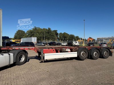 Auflieger-Wechselfahrgestell KRONE SD, 2x20/1x20/1x30/1x40 Fuß Container,ausziehbar gebraucht