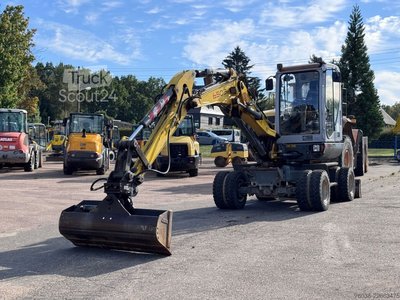 Mobilbagger WACKER 6503, 6503-2 EW65 3 Löffel MS03,Verstellausleger gebraucht