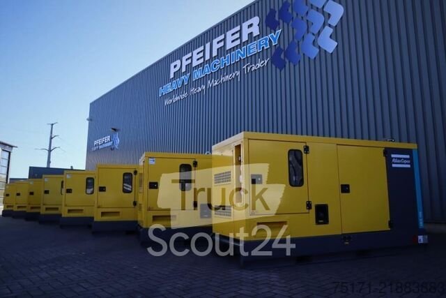 Aggregat Atlas Copco QES 105 JD S3A ESF Valid inspection, Diesel, 105 k gebraucht