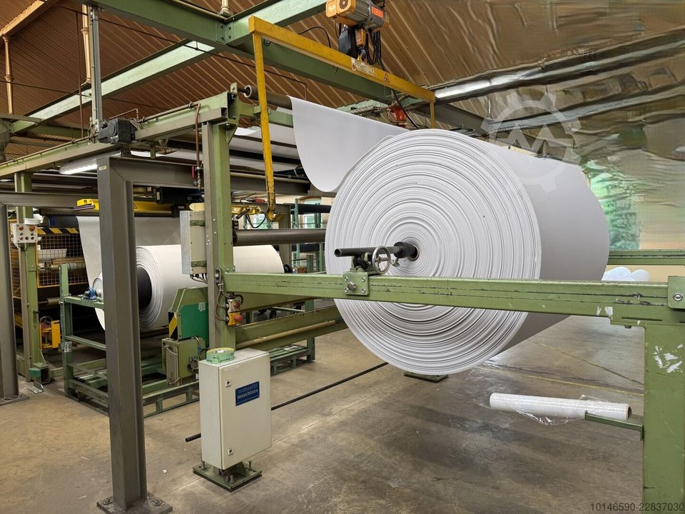 Schmitt Maschinen Duplex flame lamination line