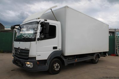 Transporter mit Koffer MERCEDES-BENZ 816 4x2 BL - LBW - Nr.: 076 gebraucht
