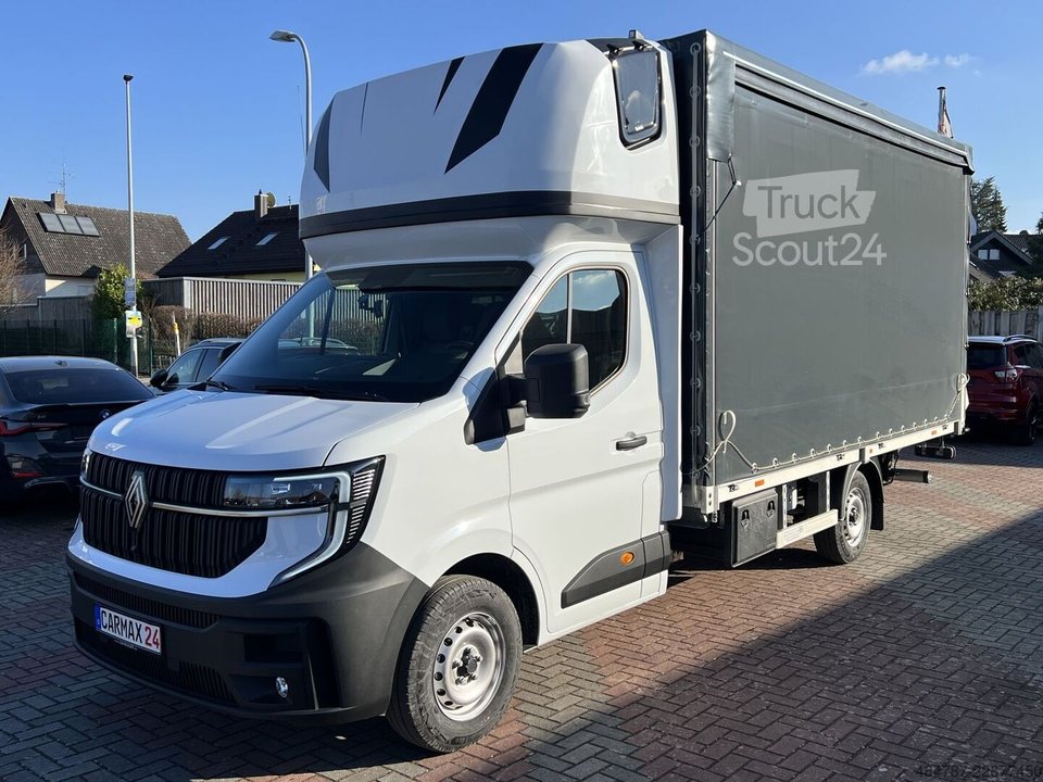Transporter mit Pritsche & Plane RENAULT Master 170PS 9EP-Plane LBW TopSleeper -Sofort gebraucht