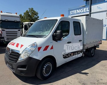 Pritschenwagen OPEL F3500 MOVANO Doka 7-Sitzer 4-Türer Automatik AHK gebraucht