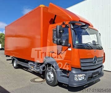 Transporter mit Koffer MERCEDES-BENZ 816 L Atego Klima Koffer Ladebordwand Euro6E gebraucht