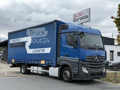 LKW mit Pritsche & Plane MERCEDES-BENZ Actros 1840 Klima Retarder ACC 7,6m MEGA Jumbo gebraucht