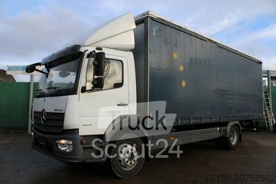 LKW mit Pritsche & Plane MERCEDES-BENZ 1523 4x2 BL - Pritsche 7,2 m - Nr.: 246 gebraucht