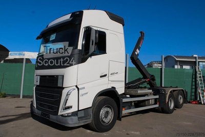 Abrollkipper VOLVO FH 460 6x2 LL MULTILIFT HIAB ULT21S61 Nr.: 628 gebraucht