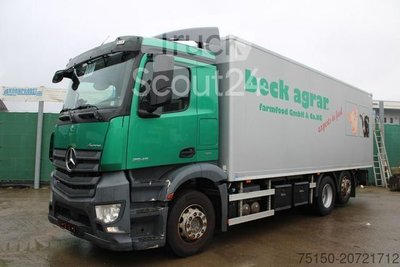 LKW mit Kofferaufbau MERCEDES-BENZ 2545 6x2 LL - LBW - LENKACHSE Nr.: 020 gebraucht