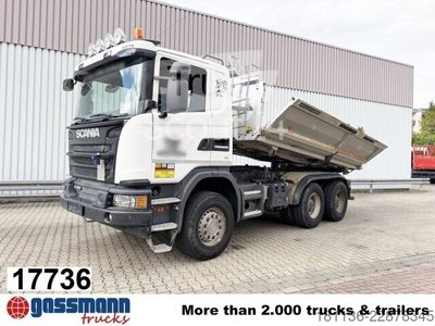 Kipper LKW Scania G 490 6x4, Retarder, Bordmatik gebraucht