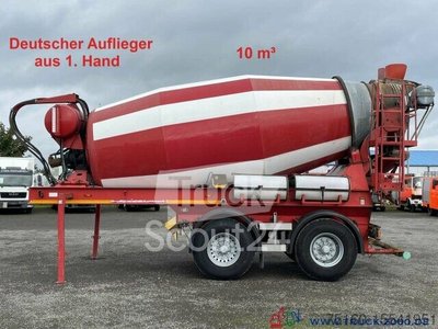 Auflieger Karrena 10 m  Betonmischer / Concrete Mixer 1.Hd gebraucht