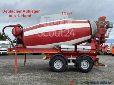 Auflieger Karrena 10 m  Betonmischer / Concrete Mixer 1.Hd gebraucht