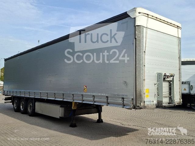 Auflieger mit Pritsche & Plane Schmitz Cargobull Curtainsider Standard gebraucht