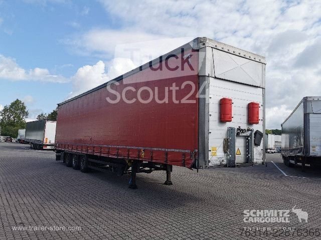 Auflieger mit Pritsche & Plane Schmitz Cargobull Curtainsider Mega gebraucht