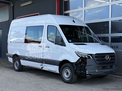 Kastenwagen hoch MERCEDES-BENZ Sprinter 317 CDI L2H2 Klima Navi Kamera Automati gebraucht