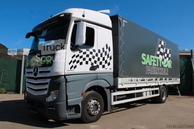 LKW mit Pritsche & Plane MERCEDES-BENZ 1840 4x2 BL - Fahrschule - Nr.: 427 gebraucht