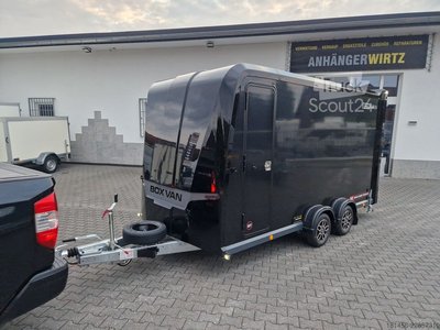 Kofferanhänger Brian James Trailers schöner Box Van 400x180cm black neu