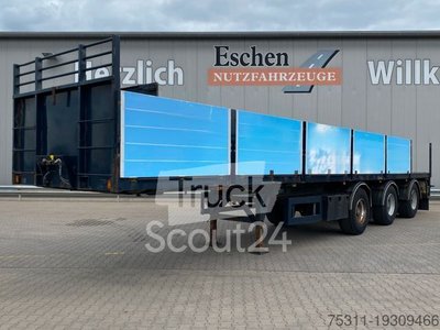 Auflieger mit offener Pritsche KWB /Bree Rollkranauflieger | 2+3.Achse gelenkt gebraucht