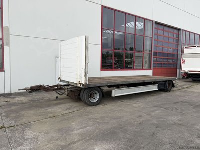 Fliegl ZPS180  2 Achs Jumbo-Plato- Anhänger