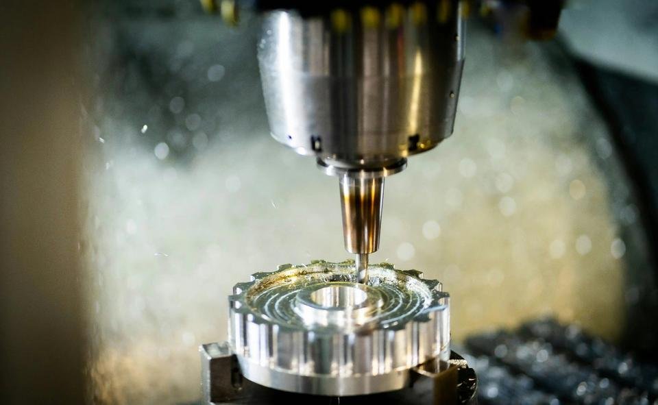 CNC Milling of Drawing Components – Wage Production