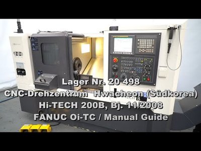 HWACHEON Hi-Tech 200 B I cnc lathe