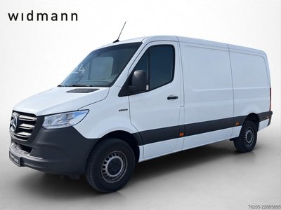 Kastenwagen Mercedes-Benz eSprinter 314 Kasten flach L2/H1 AUT Akustikglas gebraucht