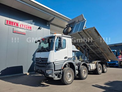 Dreiseitenkipper LKW MERCEDES-BENZ Arocs 4145 / 8X4 / AHK / Meiller BORDMATIK gebraucht